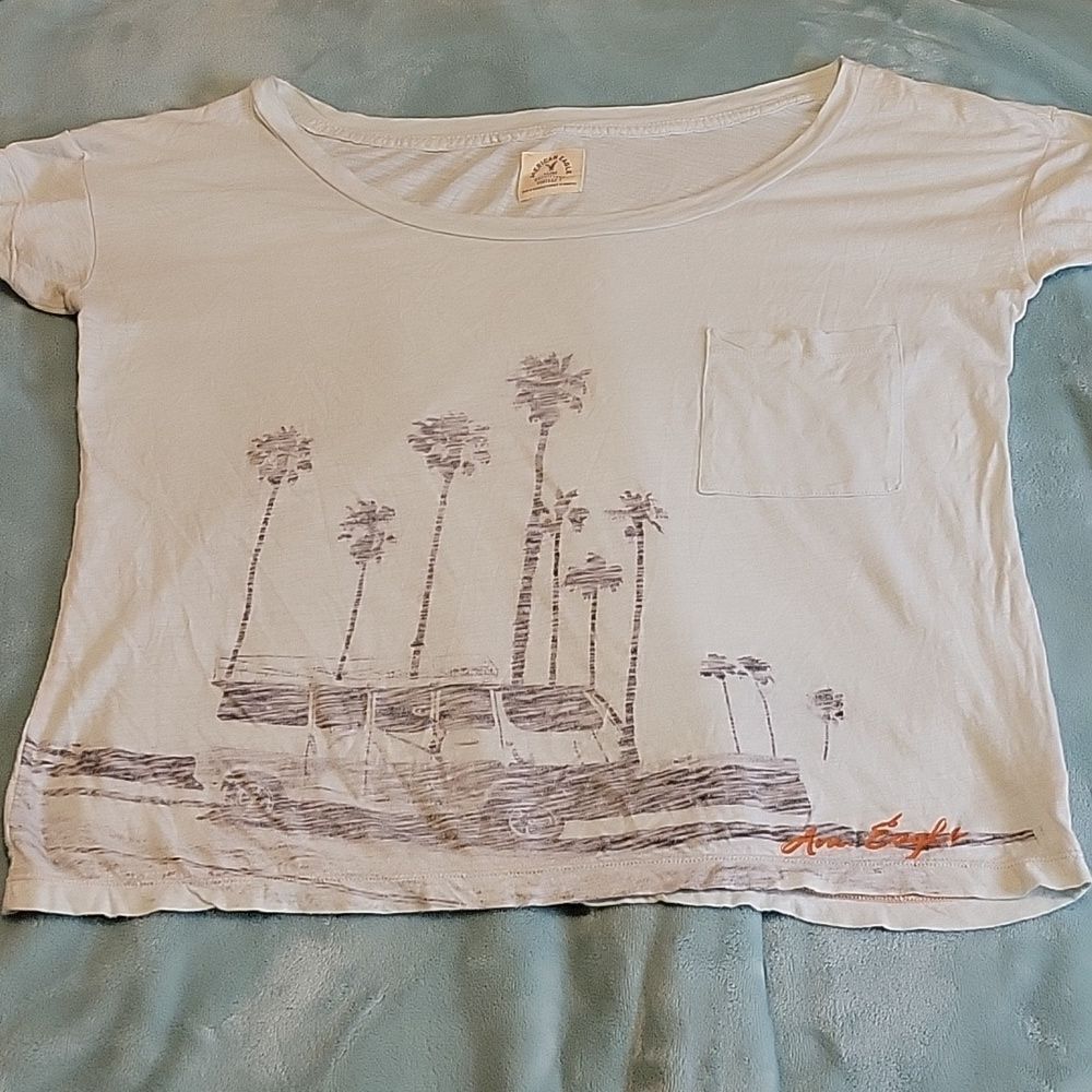 American Eagle short sleeve shirt size med - Picture 1 of 4